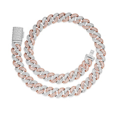 15mm Heavy Iced Cuban Link Bracelet – VVS Moissanite Shine