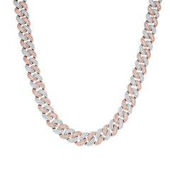 15mm Heavy Iced Cuban Link Bracelet – VVS Moissanite Shine