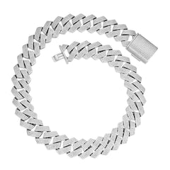 23MM VVS Cuban Link Chain 14K Gold