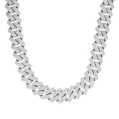 23MM VVS Cuban Link Chain 14K Gold