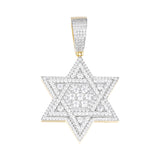 Brilliant Star of David Moissanite Pendant for All Occasions