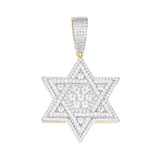 Brilliant Star of David Moissanite Pendant for All Occasions