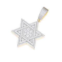 Brilliant Star of David Moissanite Pendant for All Occasions