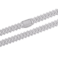 Chic and Iced Out Moissanite Necklace