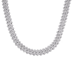 Chic and Iced Out Moissanite Necklace