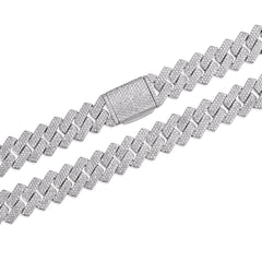 Chic and Iced Out Moissanite Necklace