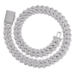 Fully Iced Out VVS Moissanite Cuban Men's Bracelet (ALL SIZES)