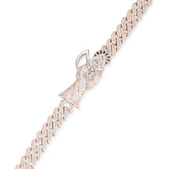 Grim Reaper Fully Iced Out VVS Moissanite Bracelet