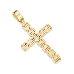 Classic Cross Pendant with Moissanite