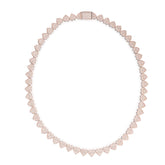 Heart-Shaped Moissanite Bracelet