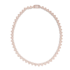 Heart-Shaped Moissanite Bracelet