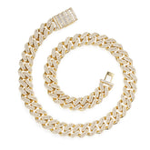 Iced Out Cuban Link Chain - 14mm