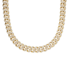 Iced Out Cuban Link Chain - 14mm