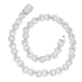 Infinity Link Cuban Chain 14MM Silver