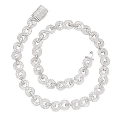Infinity Link Cuban Chain 14MM Silver