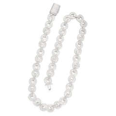 Infinity Link Cuban Chain 14MM Silver