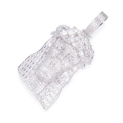 Jesus Head with Crown of Thorns Pendant