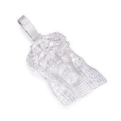 Jesus Head with Crown of Thorns Pendant