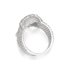 Jesus Signet Thorn Moissanite Ring