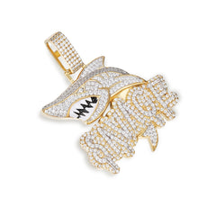 Shark & Savage Statement Moissanite Pendant