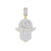 Symbolic Hamsa Hand Pendant for Protection and Style