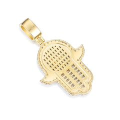 Symbolic Hamsa Hand Pendant for Protection and Style