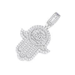 Symbolic Hamsa Hand Pendant for Protection and Style
