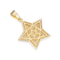 VVS Moissanite Star Necklace Pendant