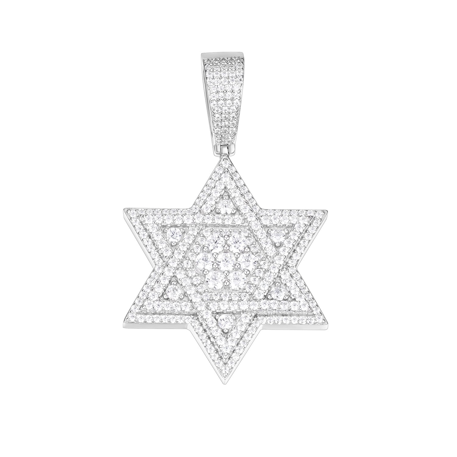 Brilliant Star of David Moissanite Pendant for All Occasions