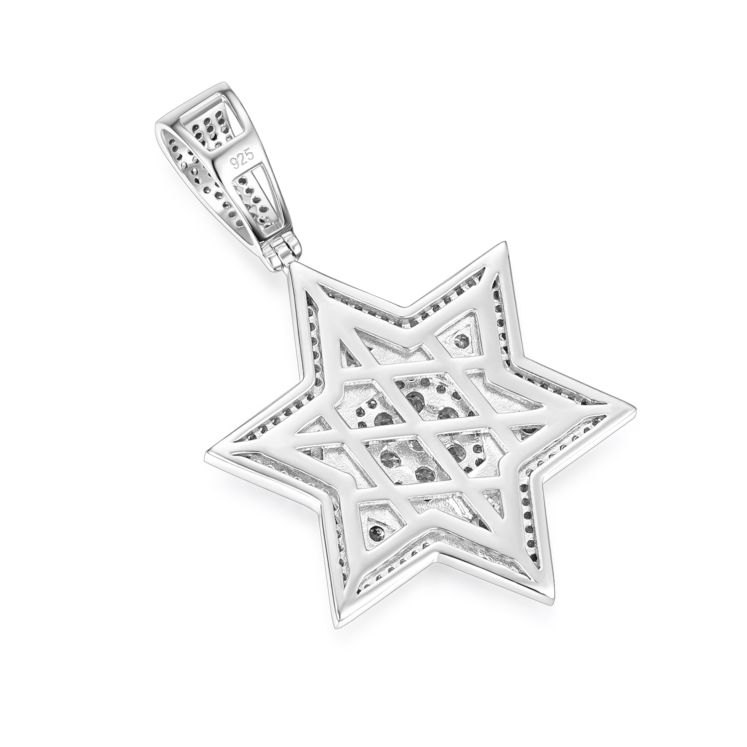 Brilliant Star of David Moissanite Pendant for All Occasions