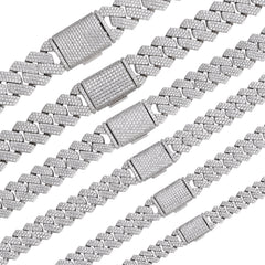 Fully Iced Out VVS  Moissanite Cuban Men's Bracelet (ALL SIZES)