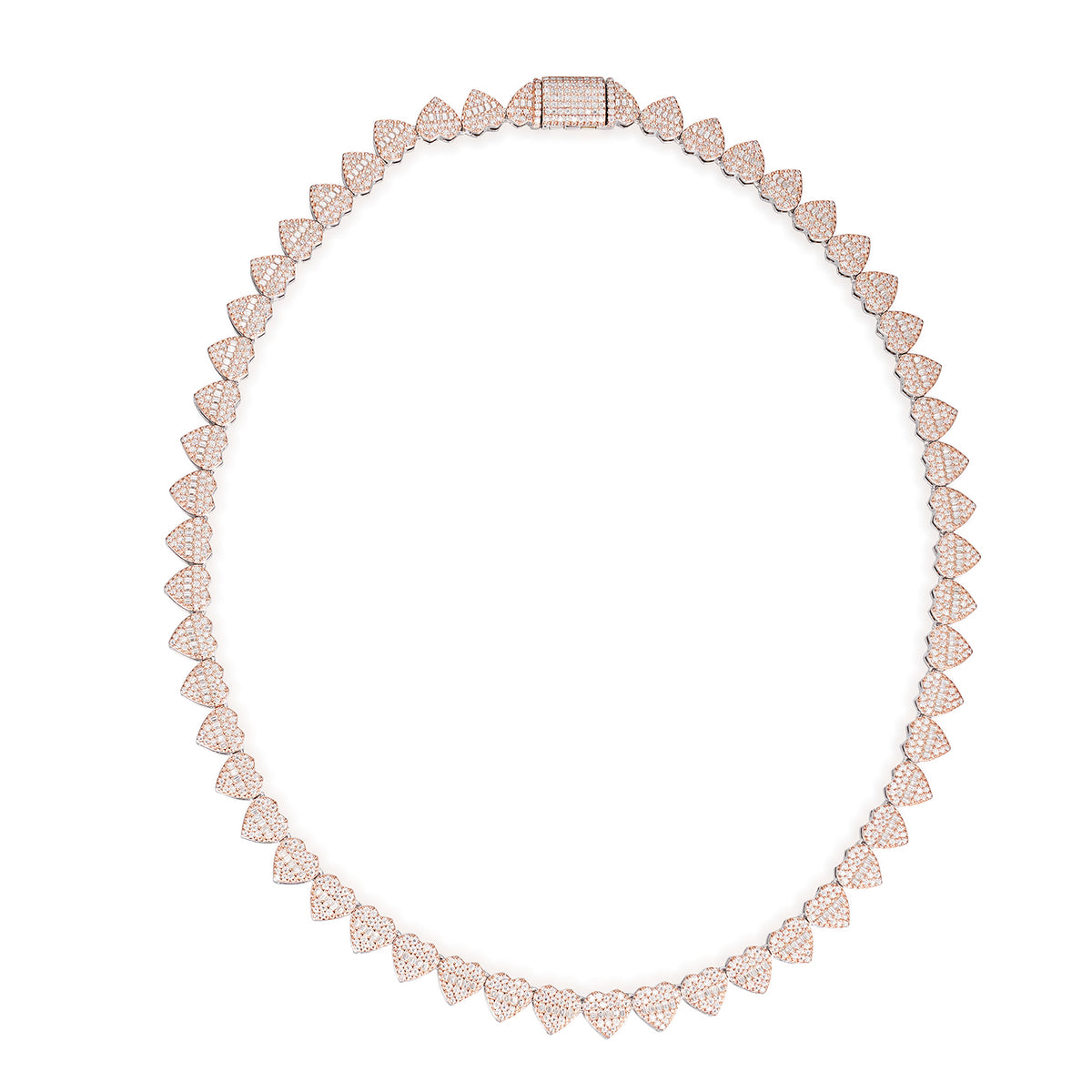 Heart-Shaped  Moissanite Bracelet