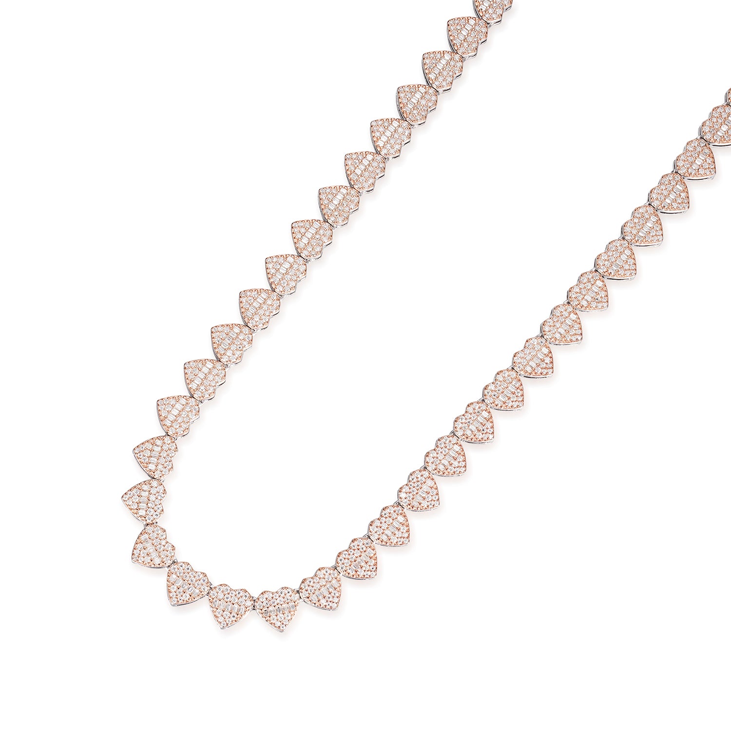 Heart-Shaped  Moissanite Bracelet