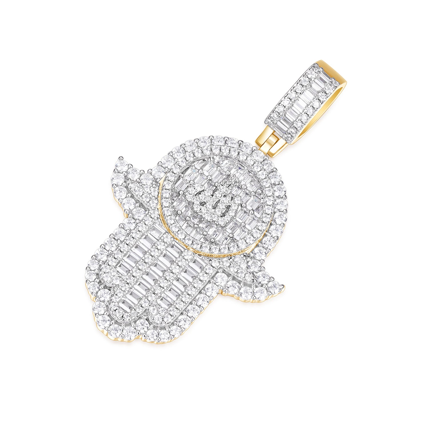 Symbolic Hamsa Hand Pendant for Protection and Style